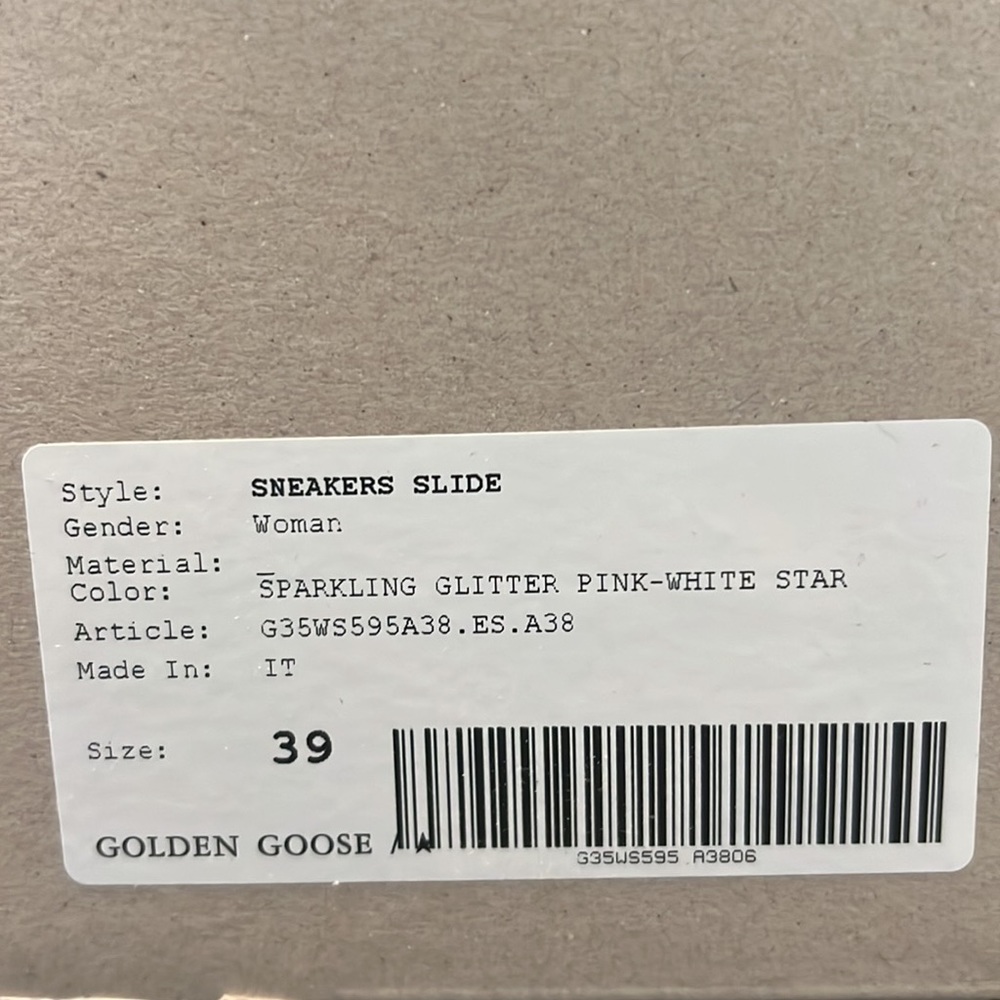 BNIB Golden Goose glitter all over slides - Picture 6 of 9